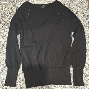 Kenneth Cole New York, black womens sweater, Size L